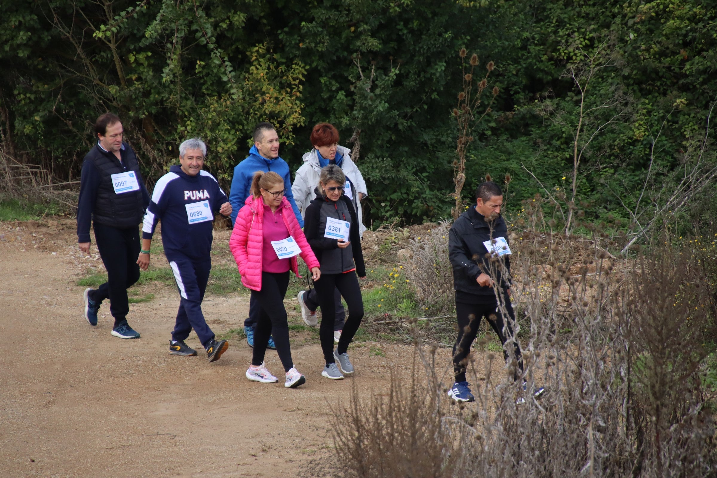 Marcha solidaria de Castromonte a favor de las Casas Ronald McDonald