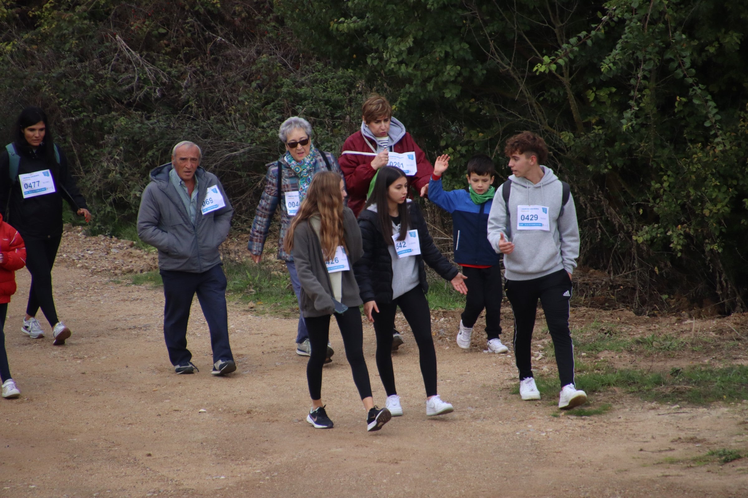 Marcha solidaria de Castromonte a favor de las Casas Ronald McDonald