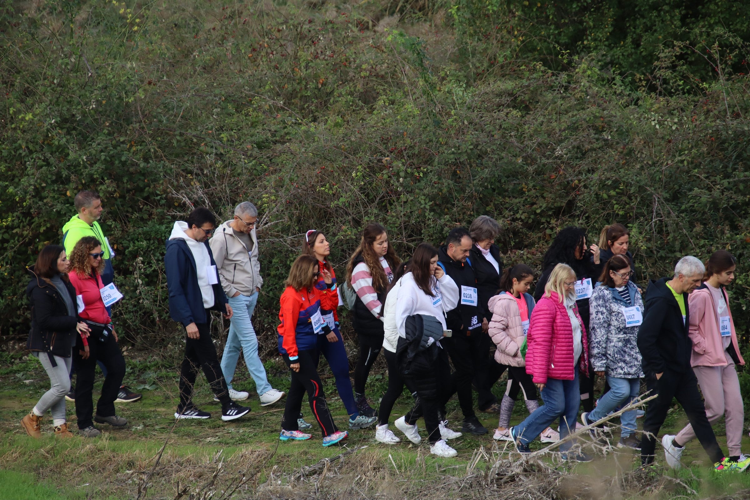 Marcha solidaria de Castromonte a favor de las Casas Ronald McDonald