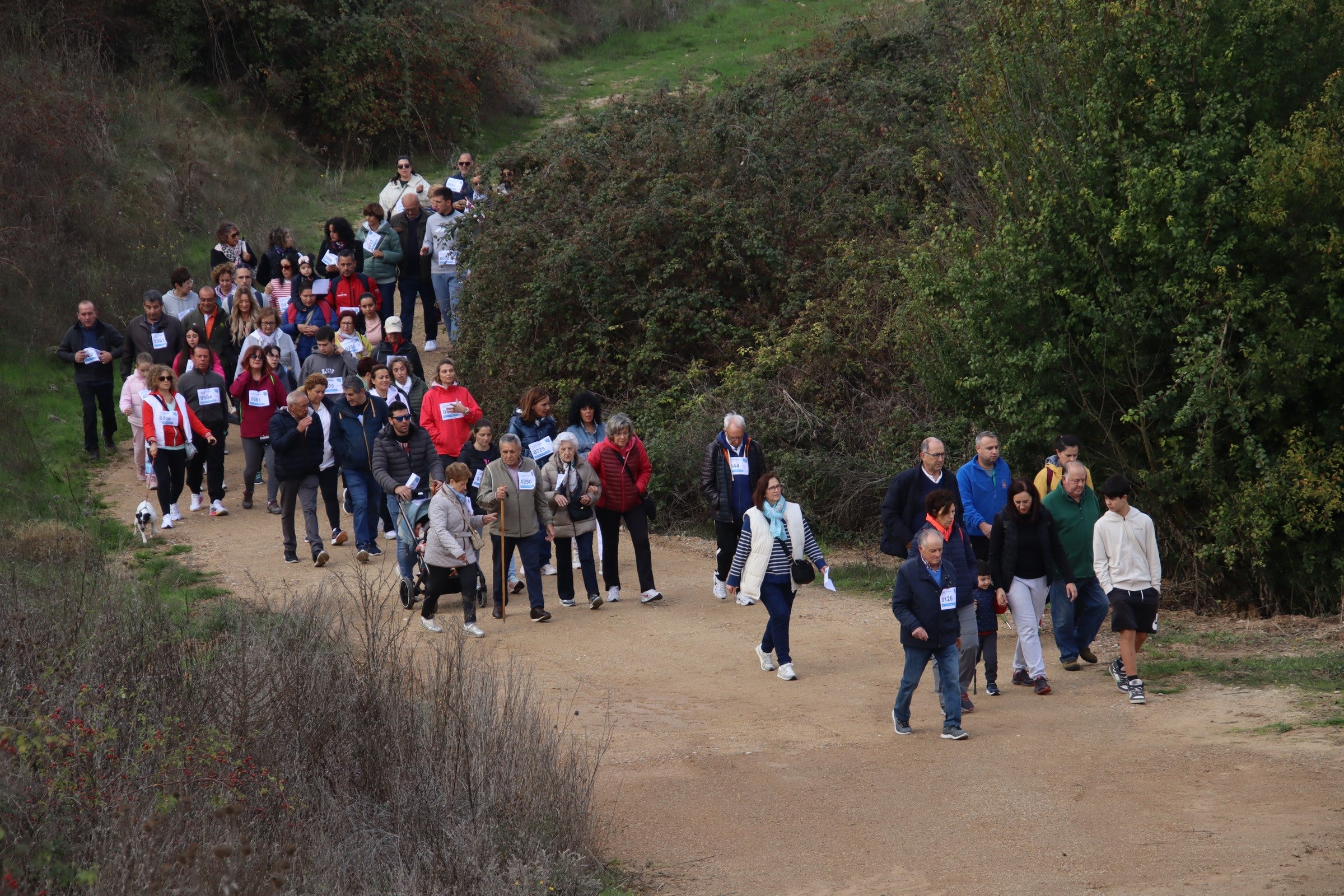 Marcha solidaria de Castromonte a favor de las Casas Ronald McDonald