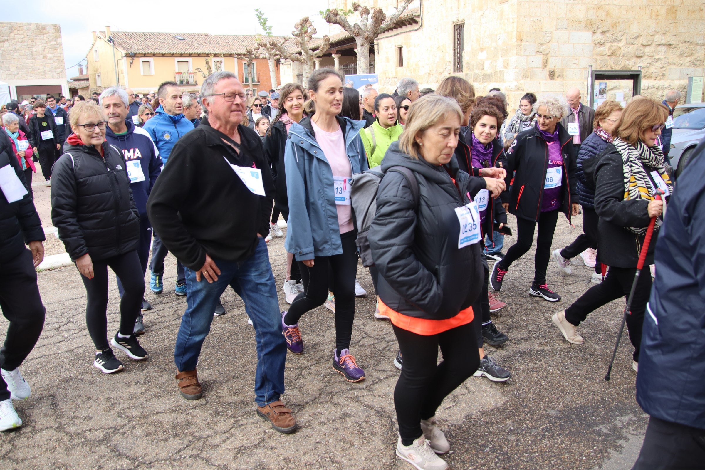 Marcha solidaria de Castromonte a favor de las Casas Ronald McDonald