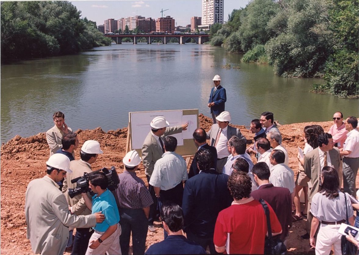 Presentación a la prensa de las obras del puente Condesa Doña Eylo.