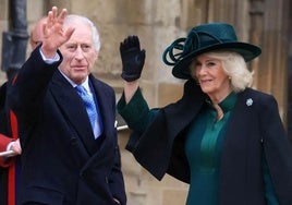 El rey Carlos III de Inglaterra y la reina Camila.