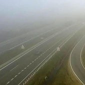 La niebla condiciona el tráfico en las principales autovías de Valladolid