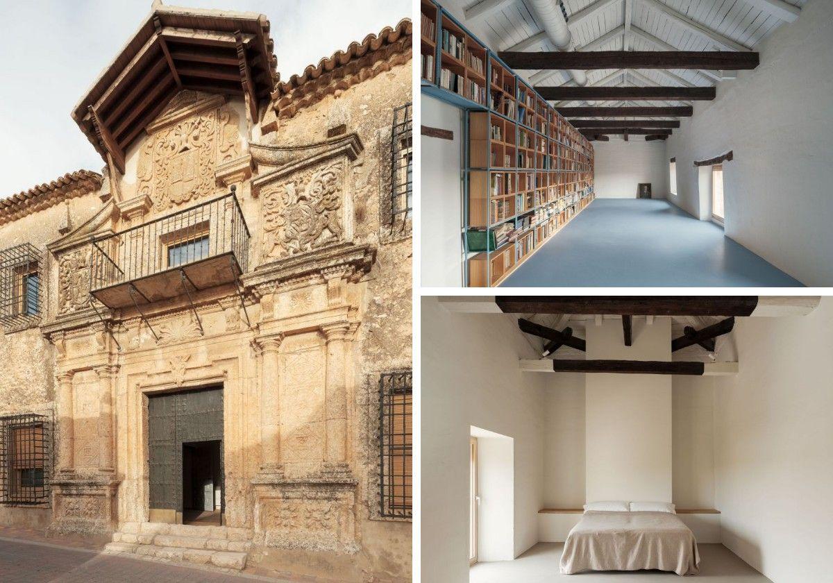 Palacio del siglo XVII por cuya rehabilitación han sido premiadas las dos arquitectas vallisoletanas.