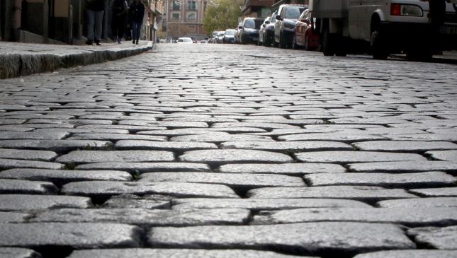 Imagen antes - El antes y después de la calle Blanca de Silos