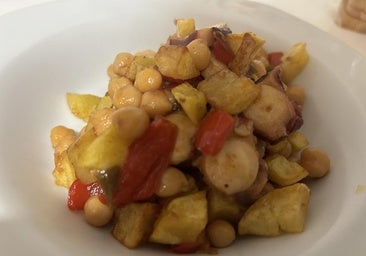 Ropa vieja de pulpo El Norte de Castilla