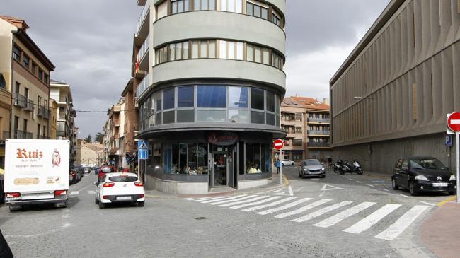 Imagen antes - El antes y después de la calle Blanca de Silos