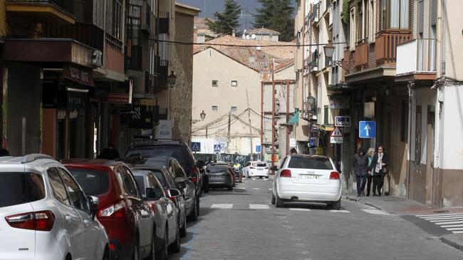 Imagen antes - El antes y después de la calle Blanca de Silos