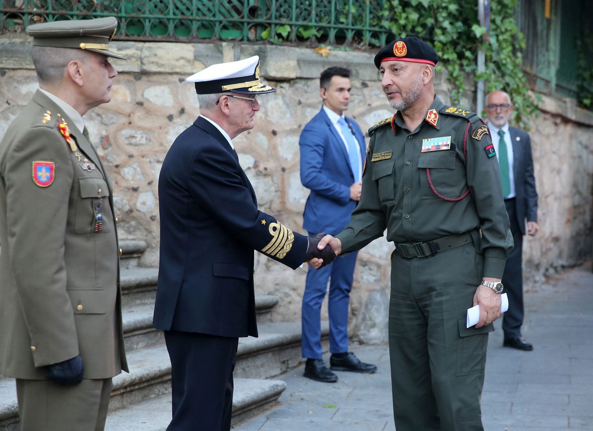 Reunión de jefes de Estado Mayor de la Defensa en Segovia