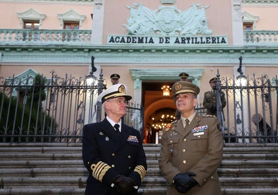 Junta internacional de jefes de Estado Mayor de Defensa celebrada en Segovia