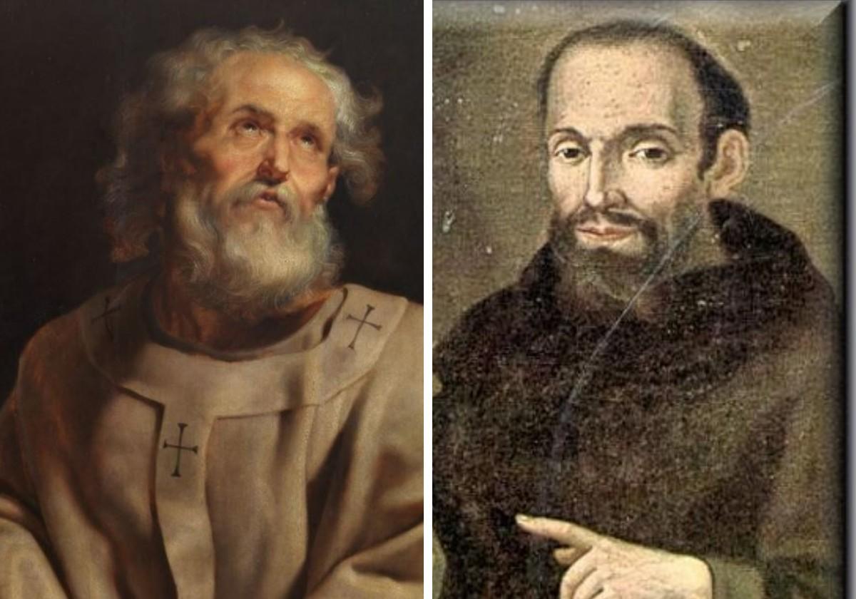 San Evaristo (papa) y Beato Buenaventura de Potenza.