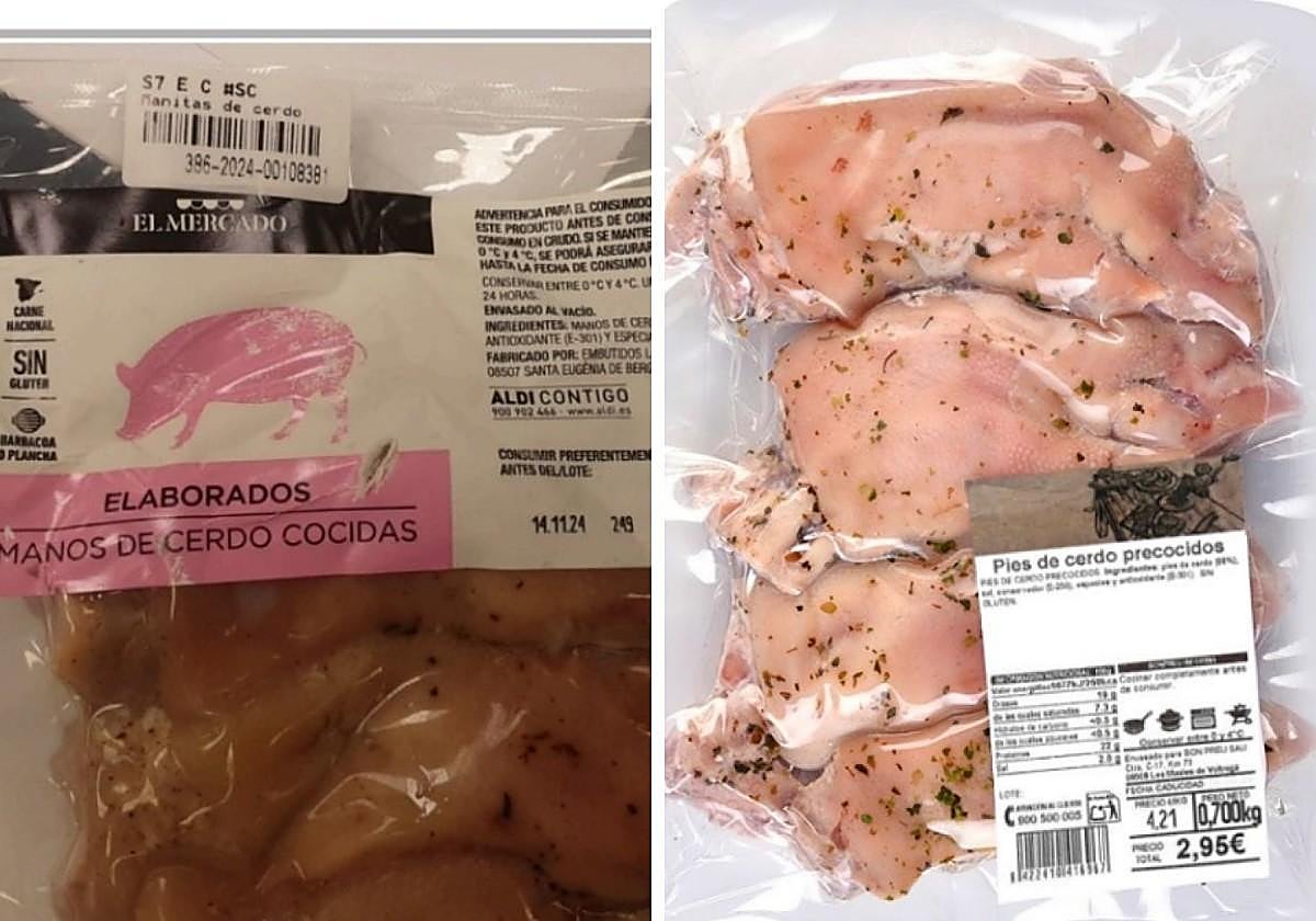Alerta alimentaria por dos lotes de carne de cerdo contaminados por listeria de Aldi y Bonpreu