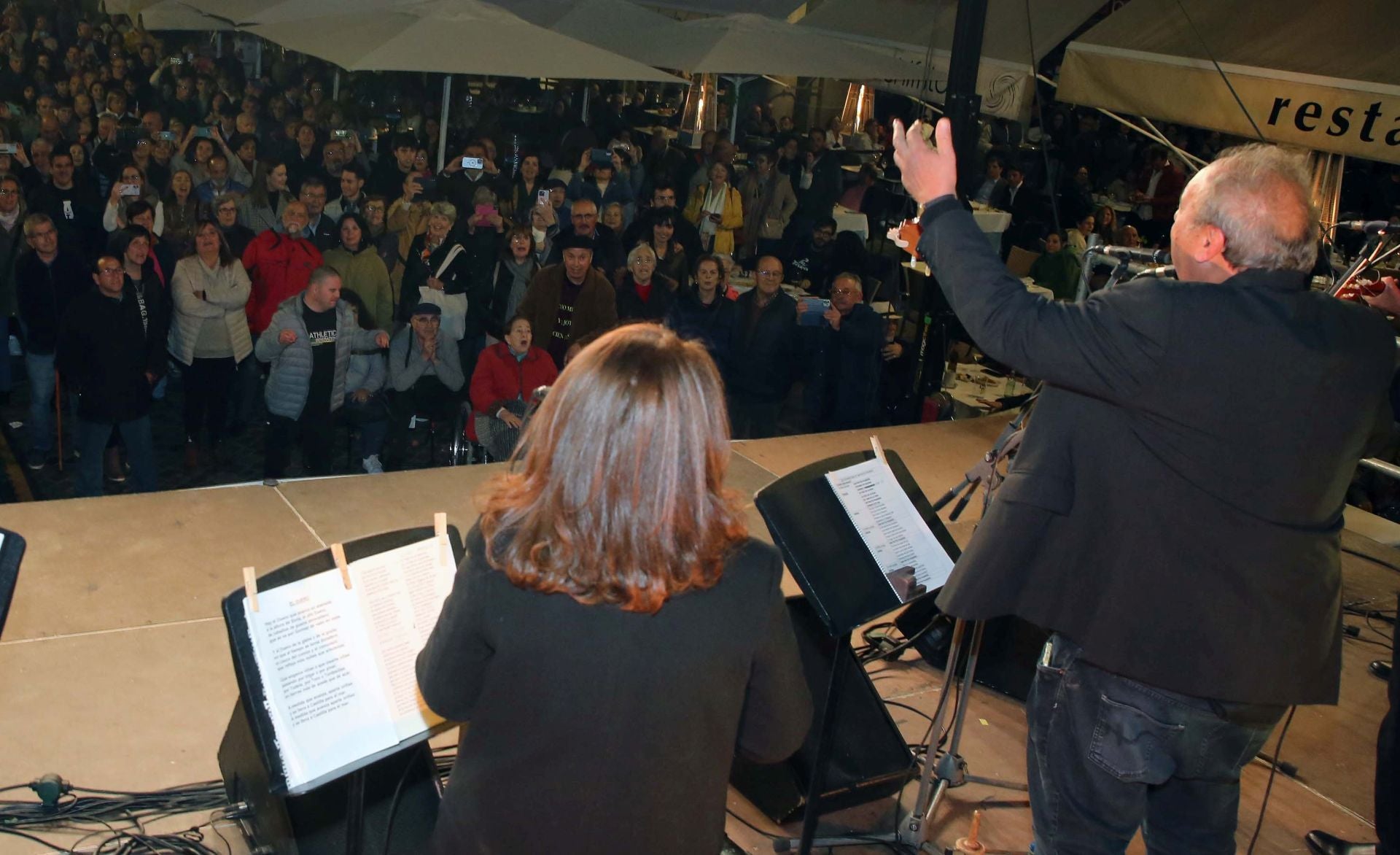 Fotografías de la noche de San Frutos