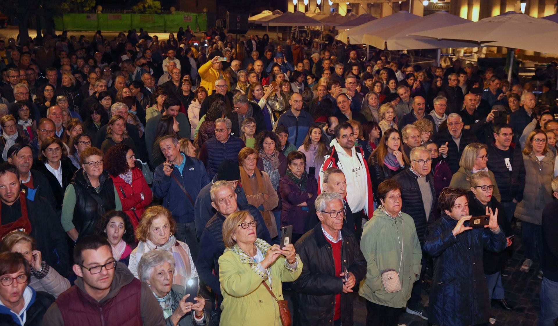 Fotografías de la noche de San Frutos