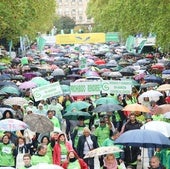 Más de 51.000 personas se mojan en Valladolid en la lucha contra el cáncer