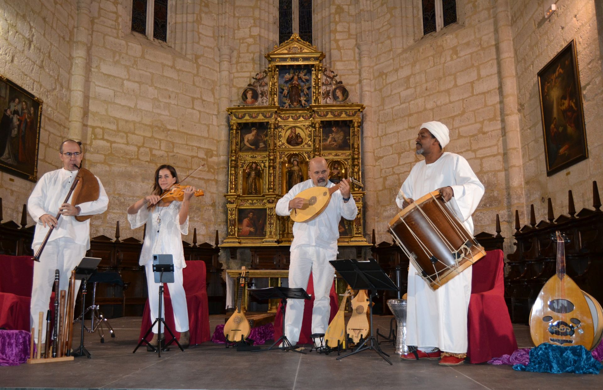 Los veteranos hacen fuerte la música en Astudillo