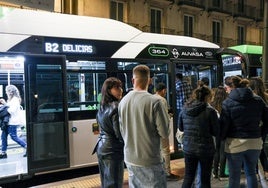 Autobús de Auvasa en dirección al barrio de Delicias de Valladolid.