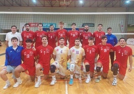 Plantilla del Universitario de Primera División masculina.