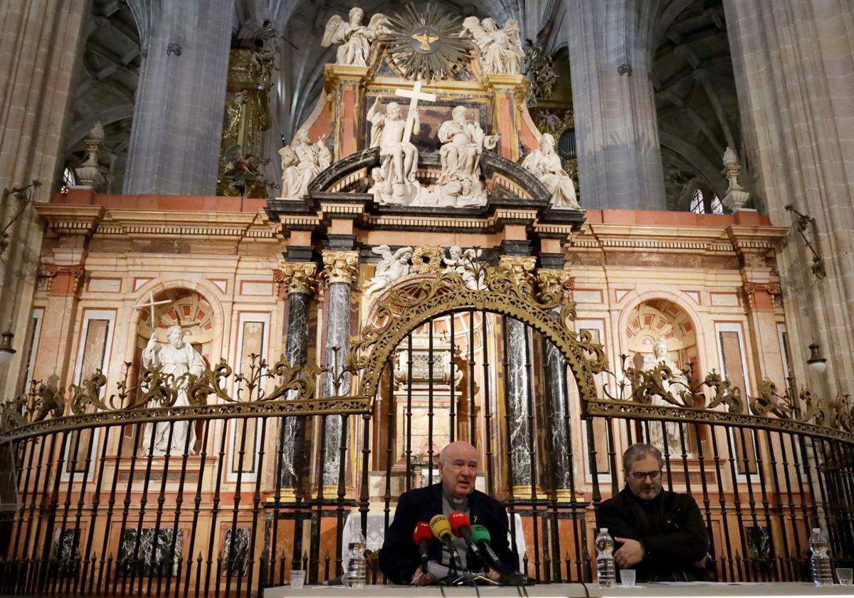 Presentación de los actos del quinto centenario de la construcción de la Catedral de Segovia.