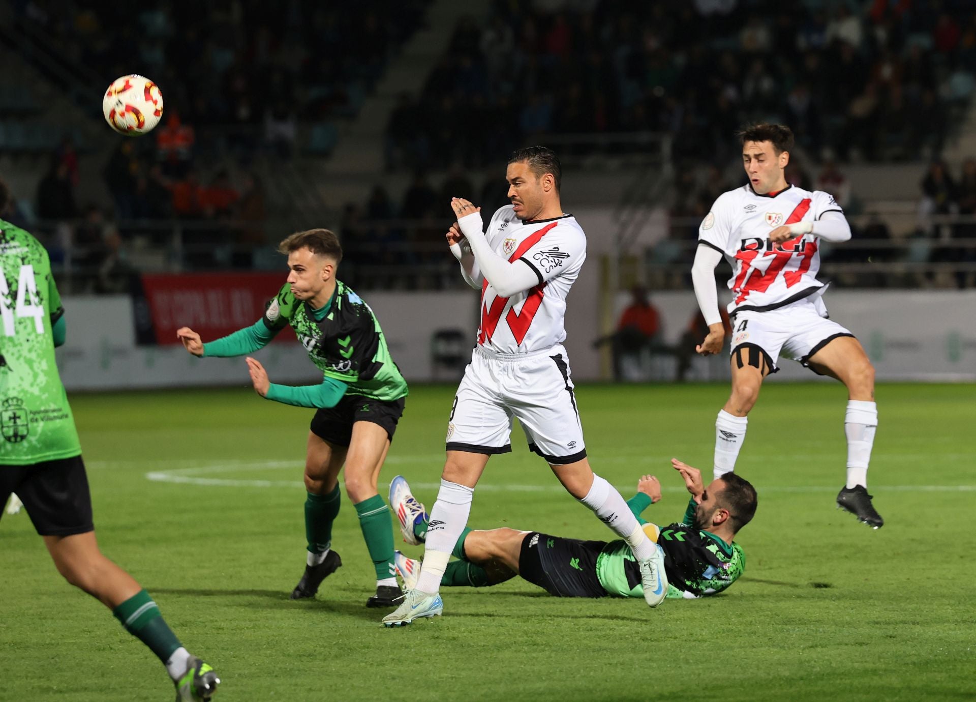 Así ha plantado cara el Villamuriel al Rayo Vallecano en el 0-5