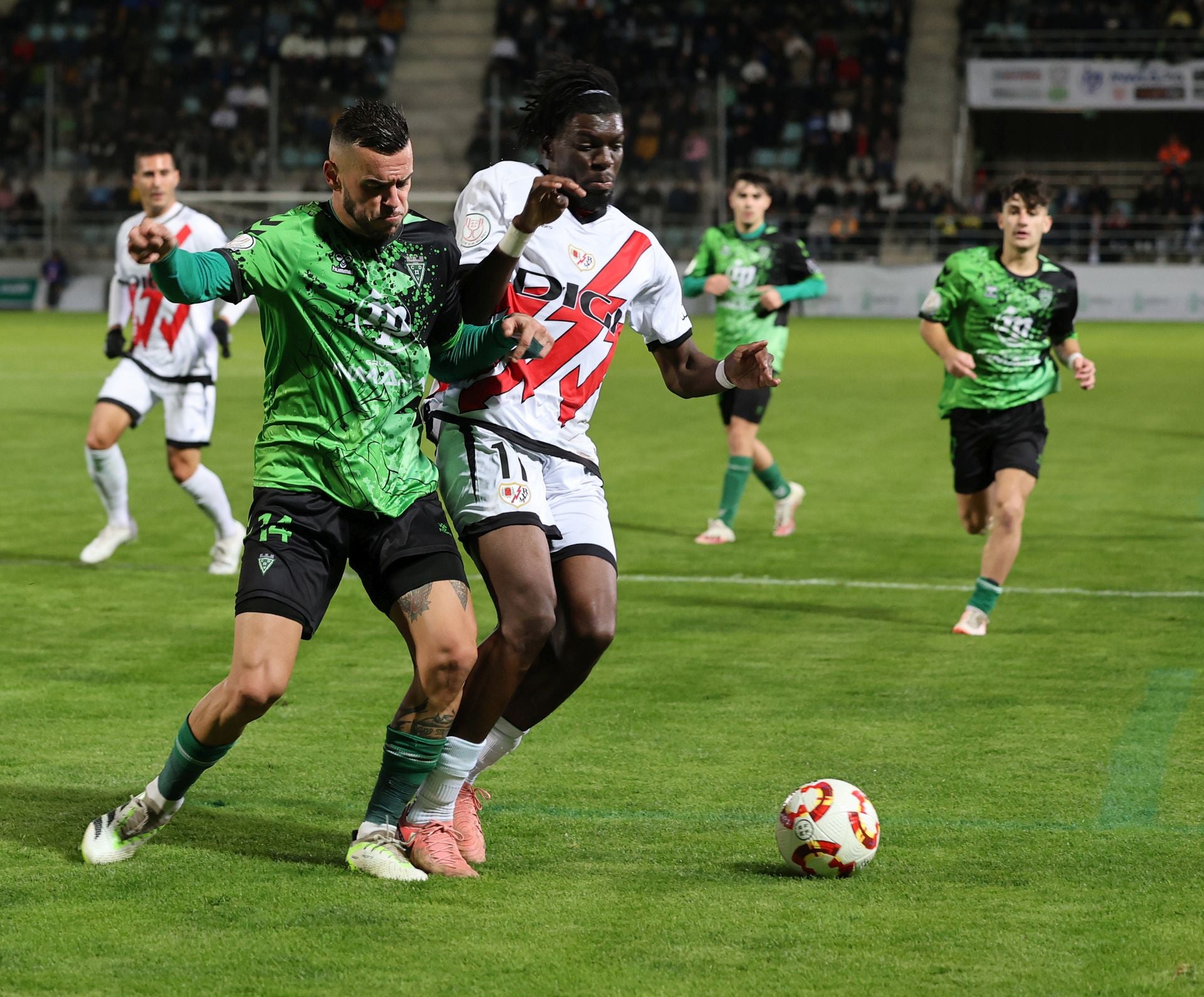 Así ha plantado cara el Villamuriel al Rayo Vallecano en el 0-5