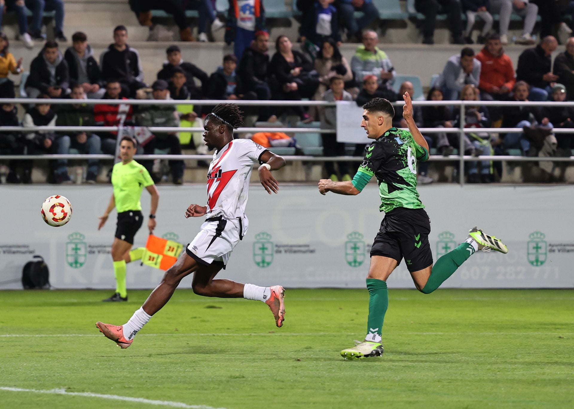 Así ha plantado cara el Villamuriel al Rayo Vallecano en el 0-5