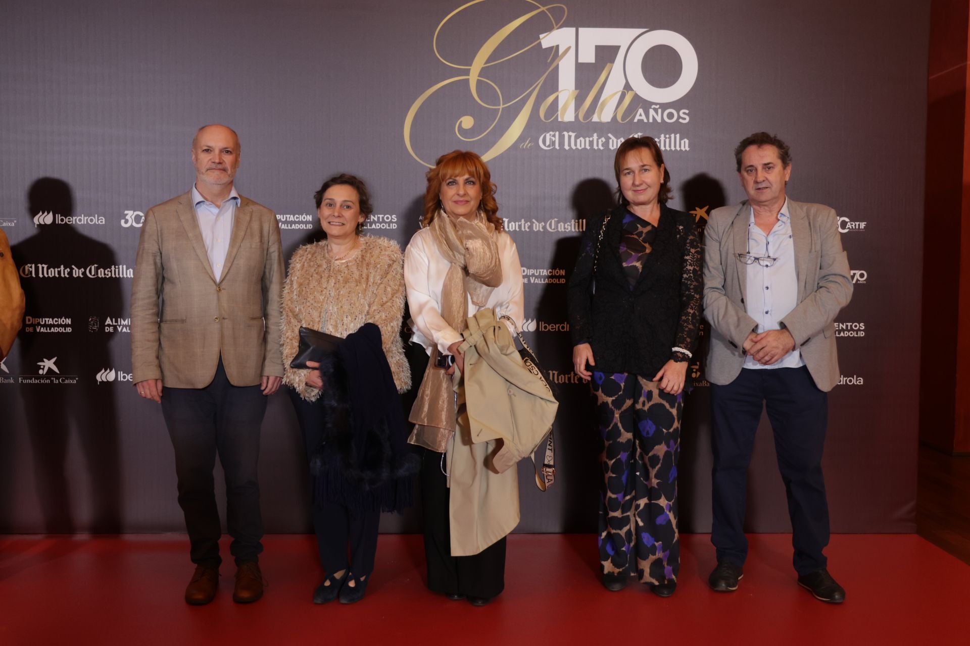 Javier Fernández, Inmaculada Sanz, Charo González, Silvia Muñoz y Fernando Manteca.