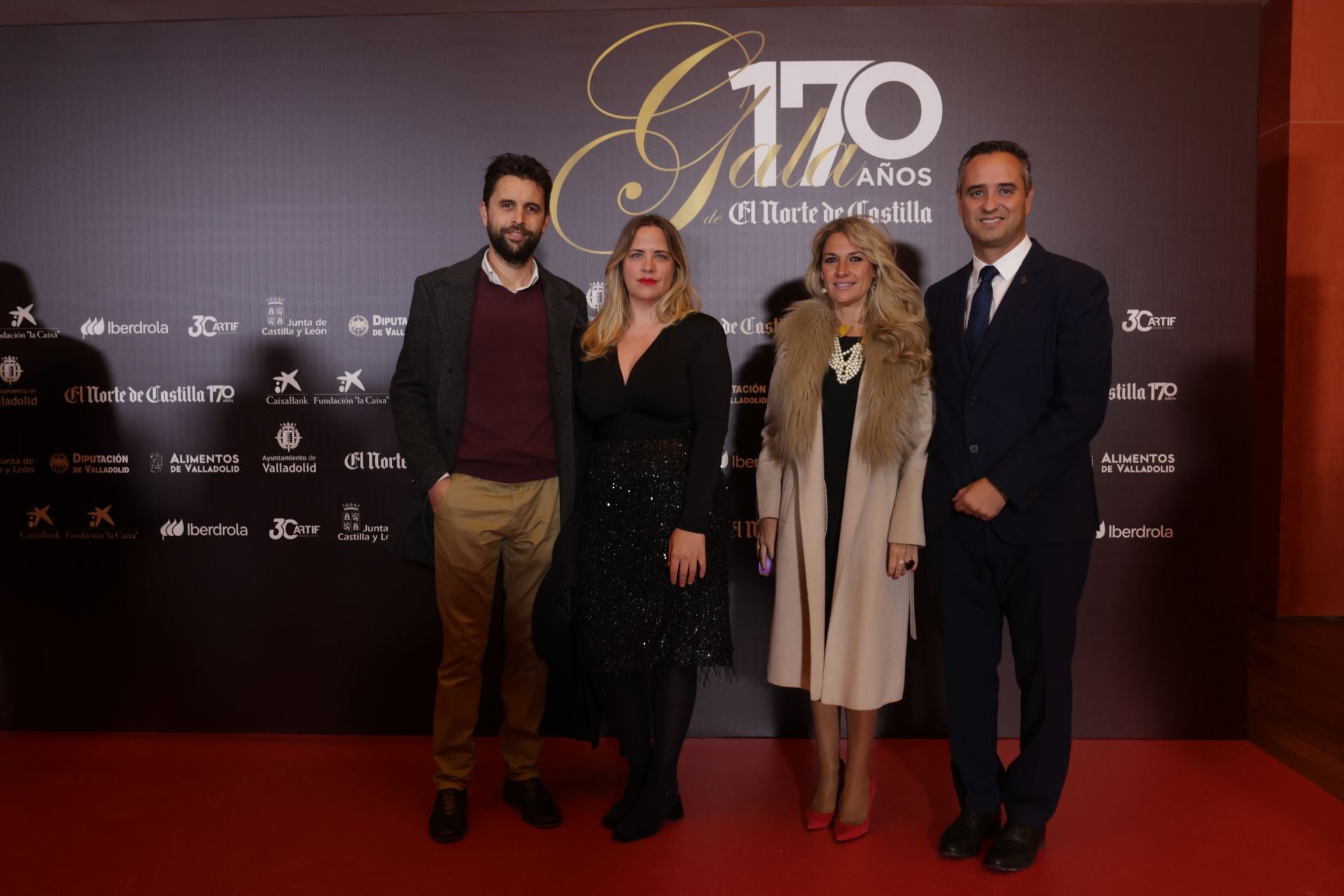 Luis Miguel Manso, María Sánchez, Rocio Romero y César López