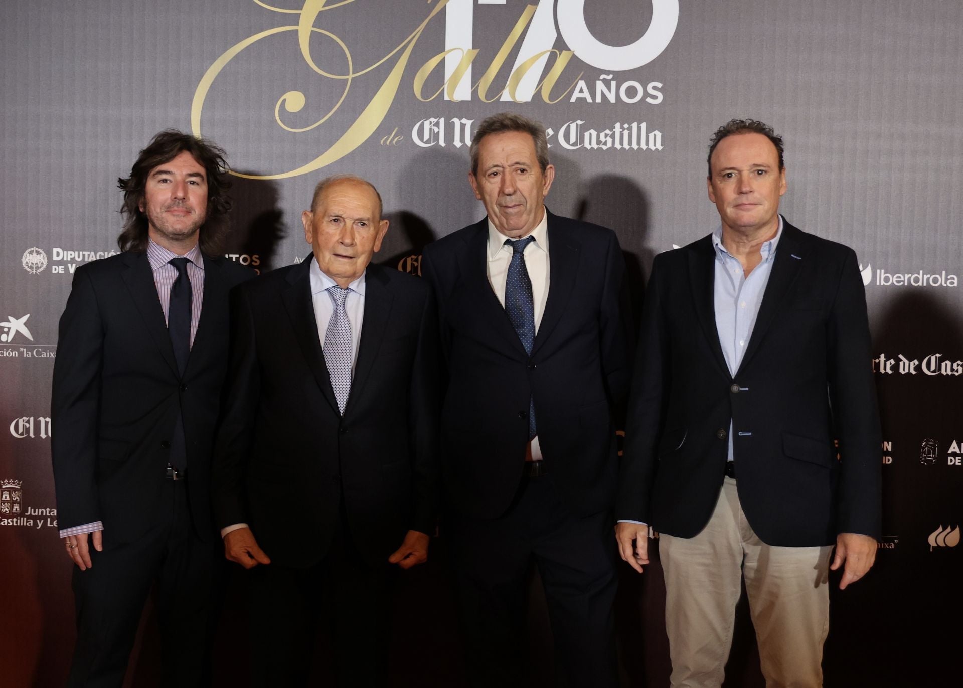 Fernando Villalba, Edmundo Bayón, Antonio Sanz y Carlos Villar