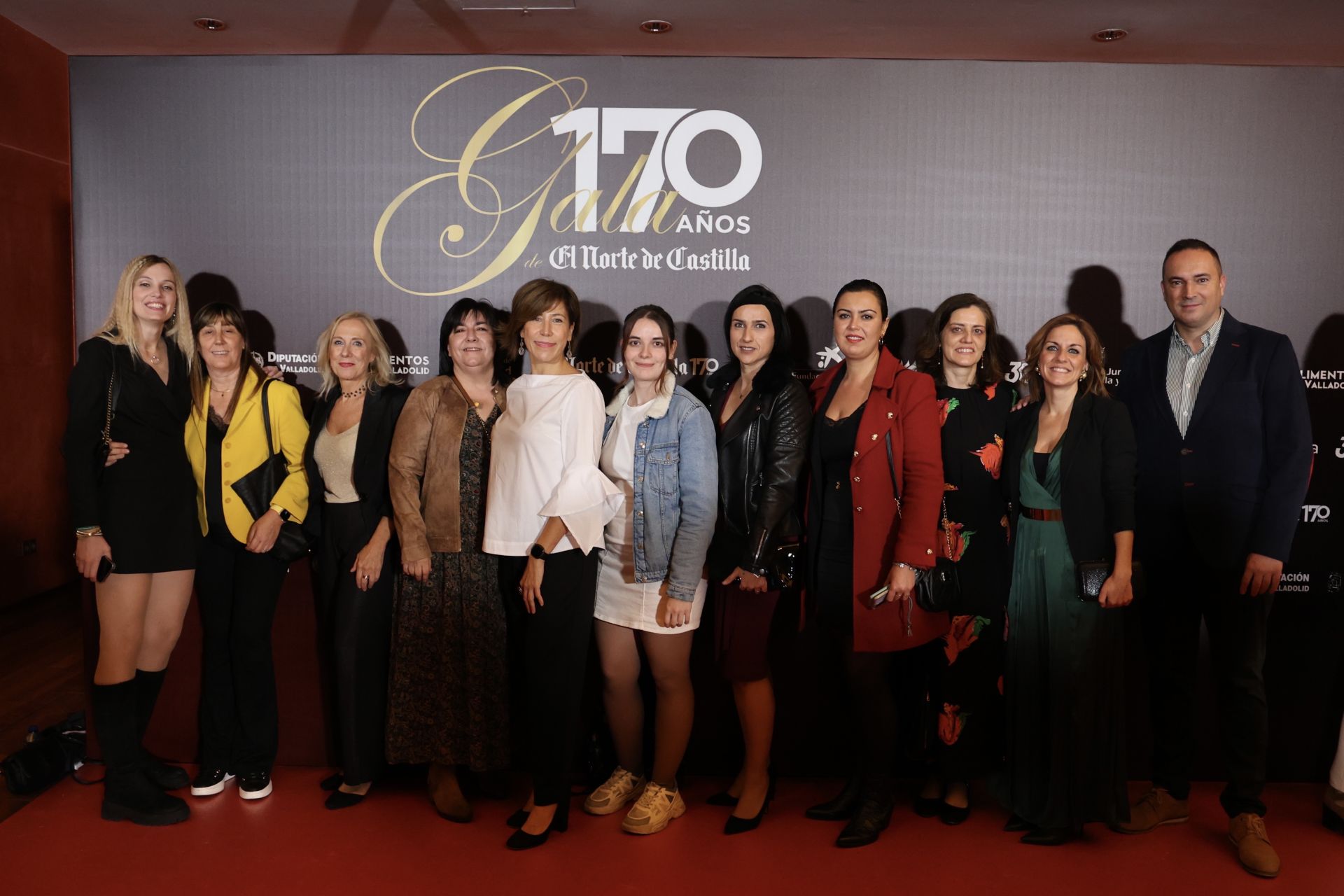 Sandra Escudero, Paloma Rodríguez, Ana Alonso, Marifé Blanco, Beatriz de Guevara, Aldara Arranz, Esther del Castillo, María Rojas, Laura Martín, Sheila Martín y Félix Blanco