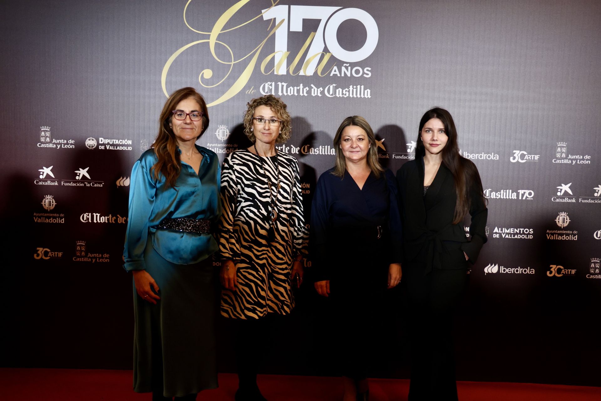 Paula Aller, Isabel Palomino, Sonia Cañizal y Sira Durán