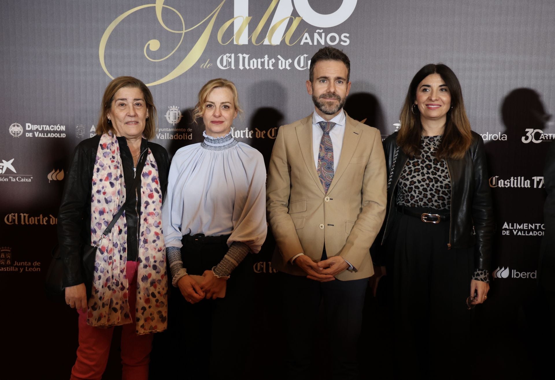 Carmen Rebollo, Eva Cañadas, Davíd García y María Hernández