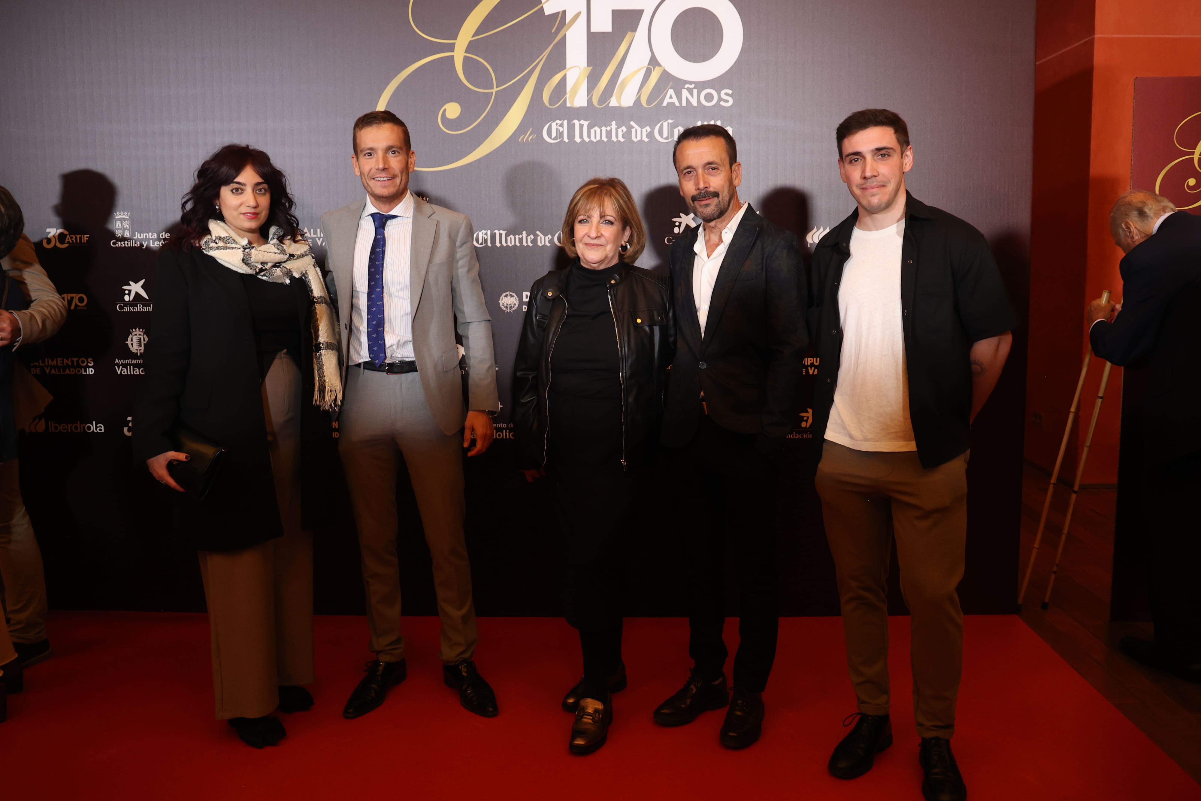 Laura Martín, Javier Blanco, Jacinto García, Mayte Rubio y Sergio García.