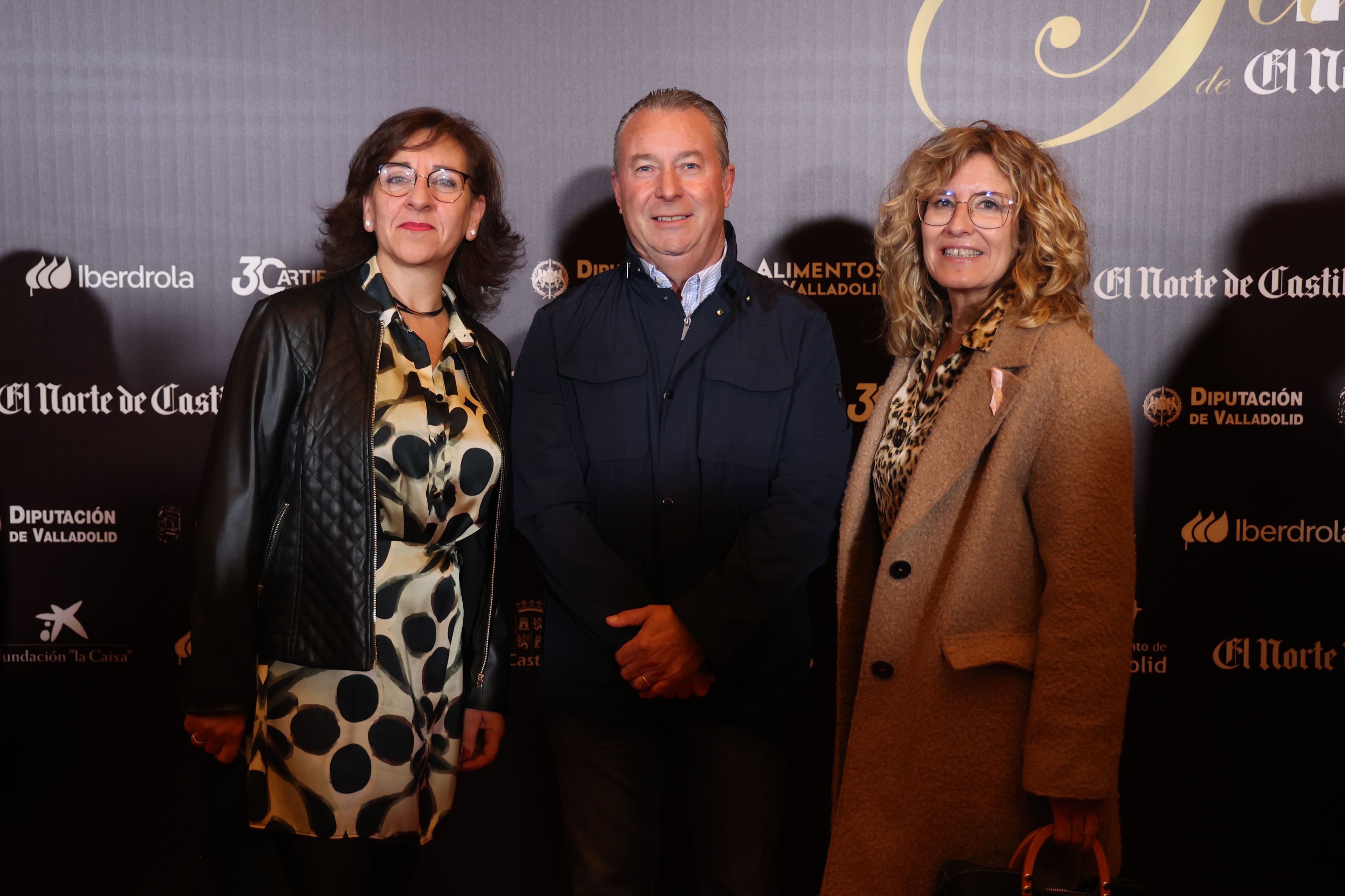 María Ángeles Oliva, Donaciano Dujo y María Ángeles Bautista.