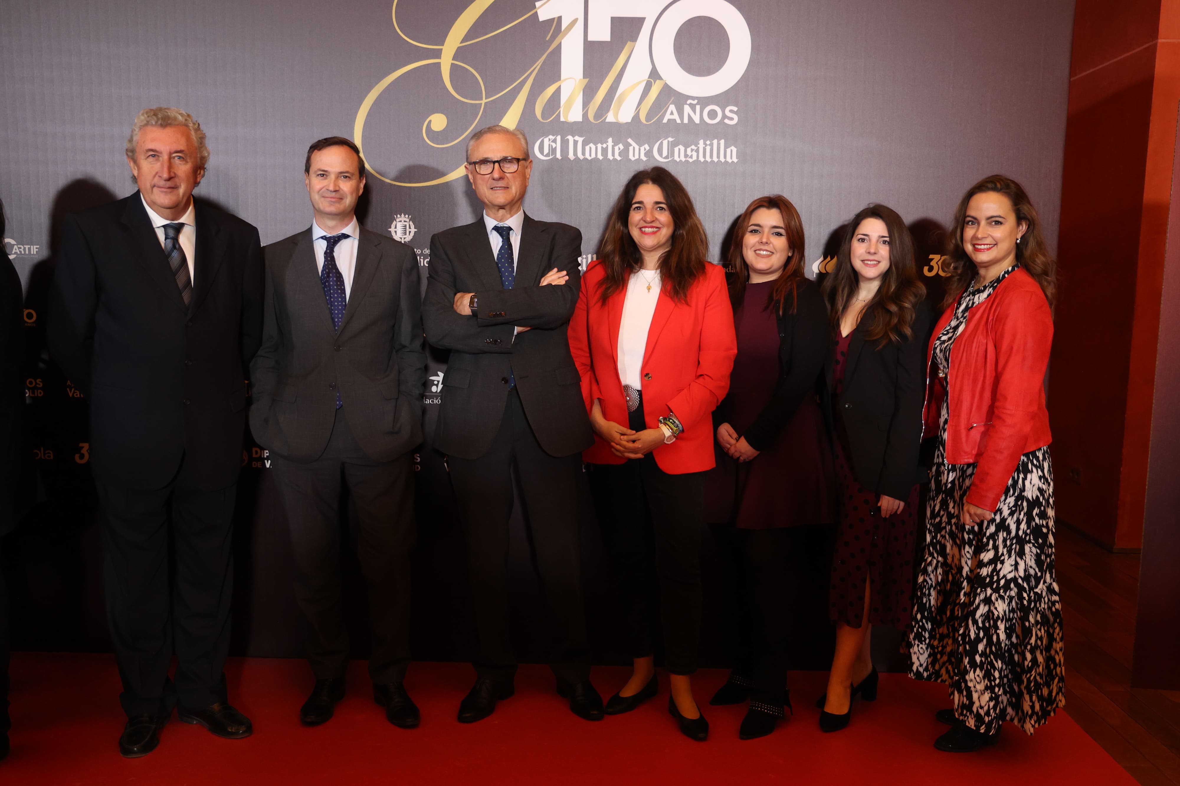 Miguel Ángel Medina, Javier Muñoz, Félix Moracho, Rebeca de Miguel, Marta Pérez, Laura Gobernado y María Fernández Gago