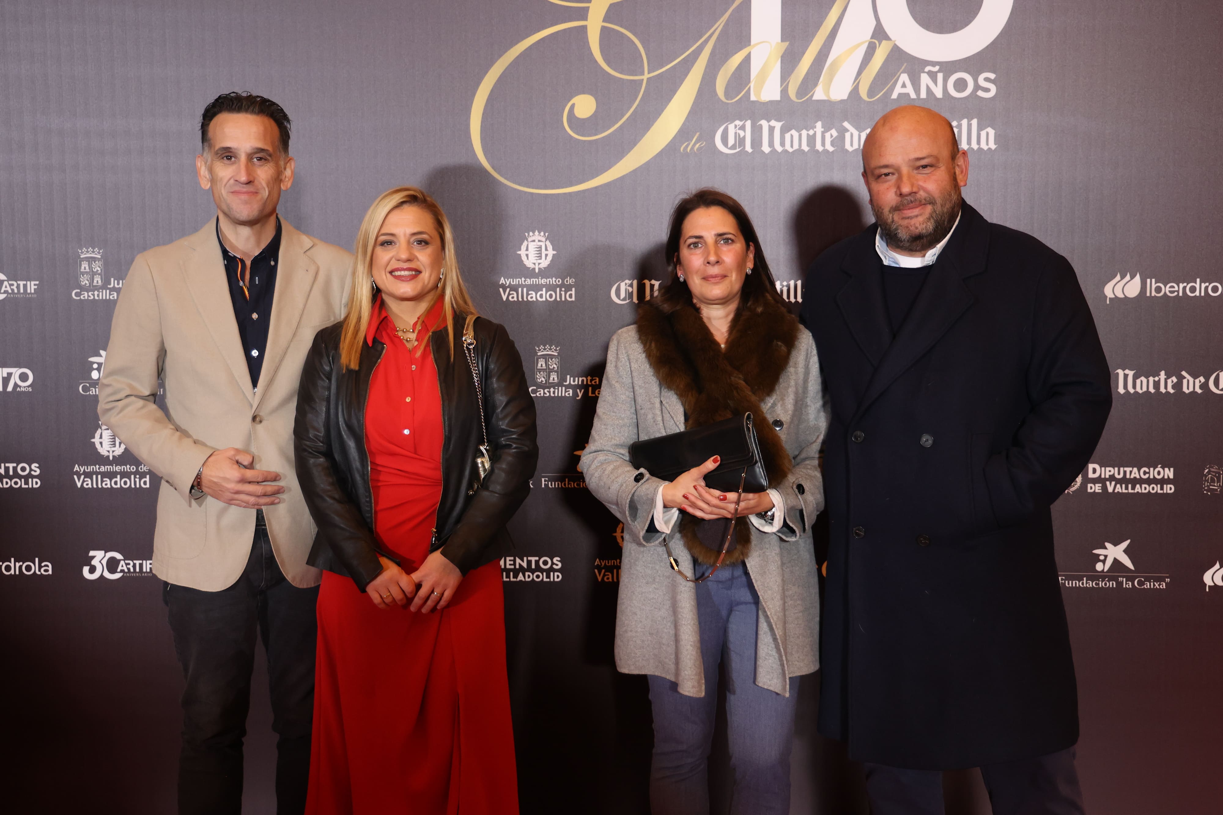 Oliver del Arco, Rocío Domínguez, Teodosio del Caño y Cristina Díaz.