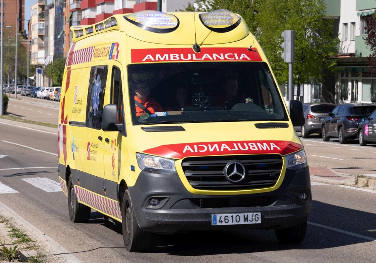 Herido un hombre de 67 años tras volcar su furgoneta en Ávila