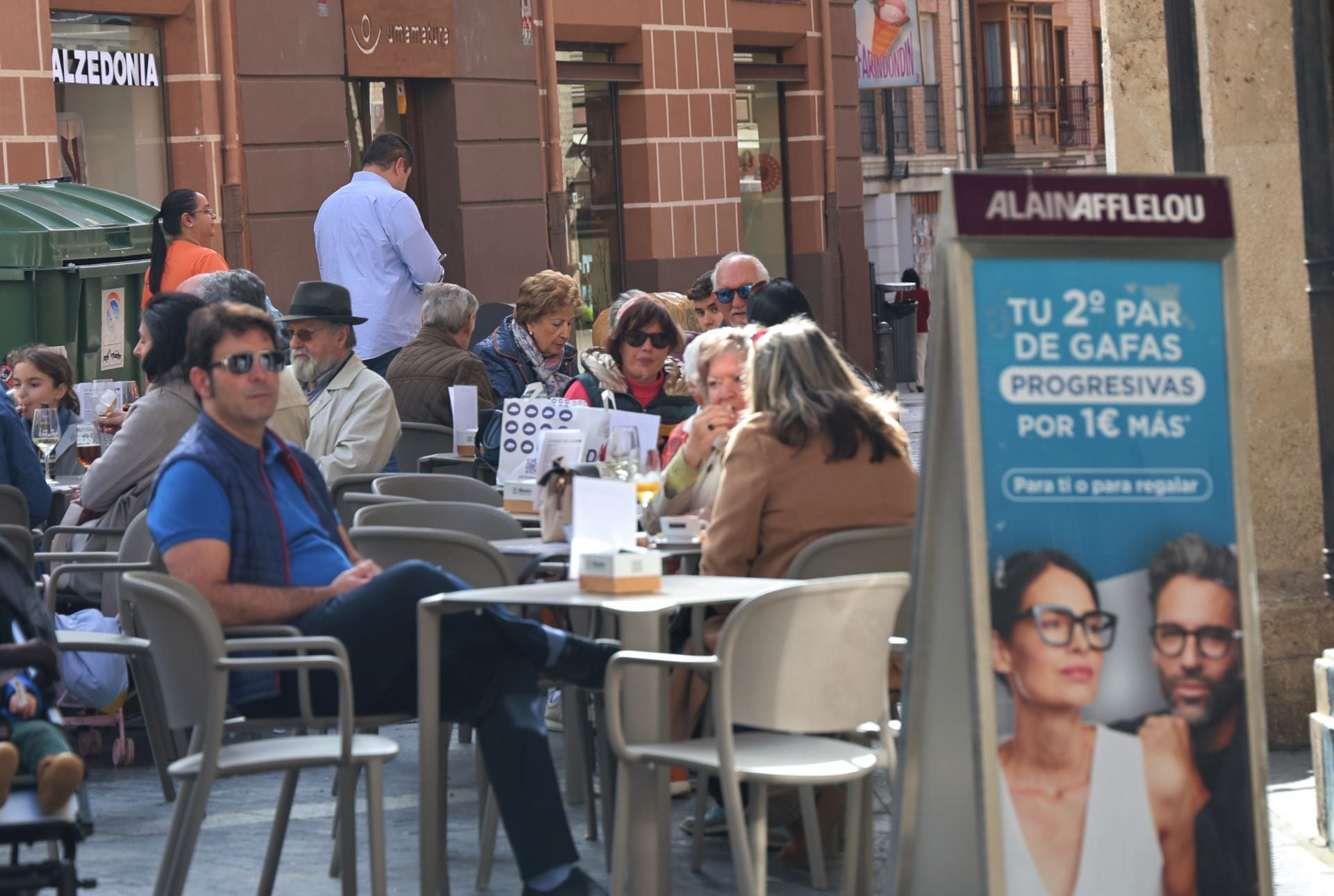 Así está Palencia de turistas y visitantes este puente