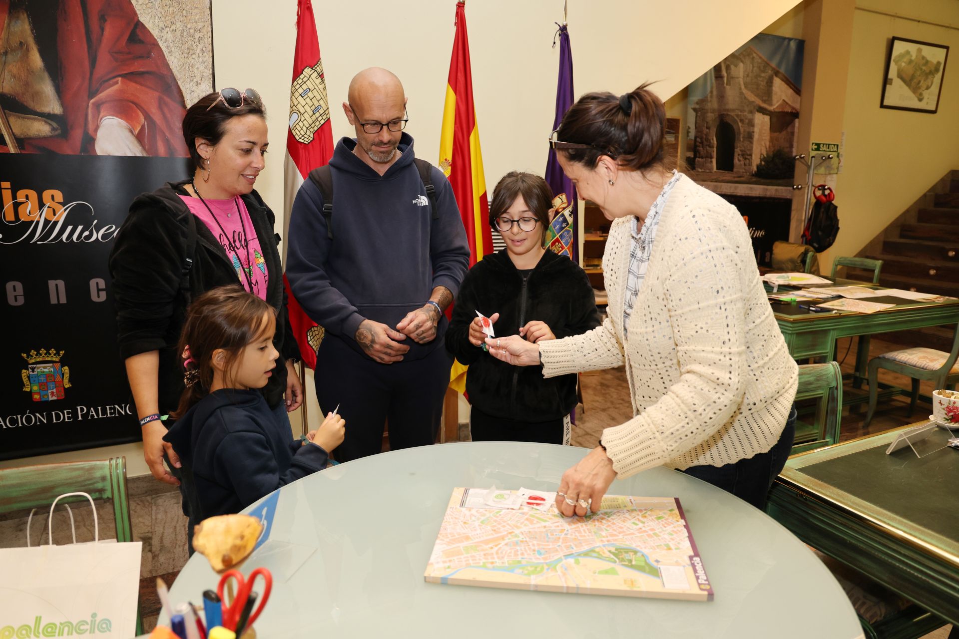 Así está Palencia de turistas y visitantes este puente