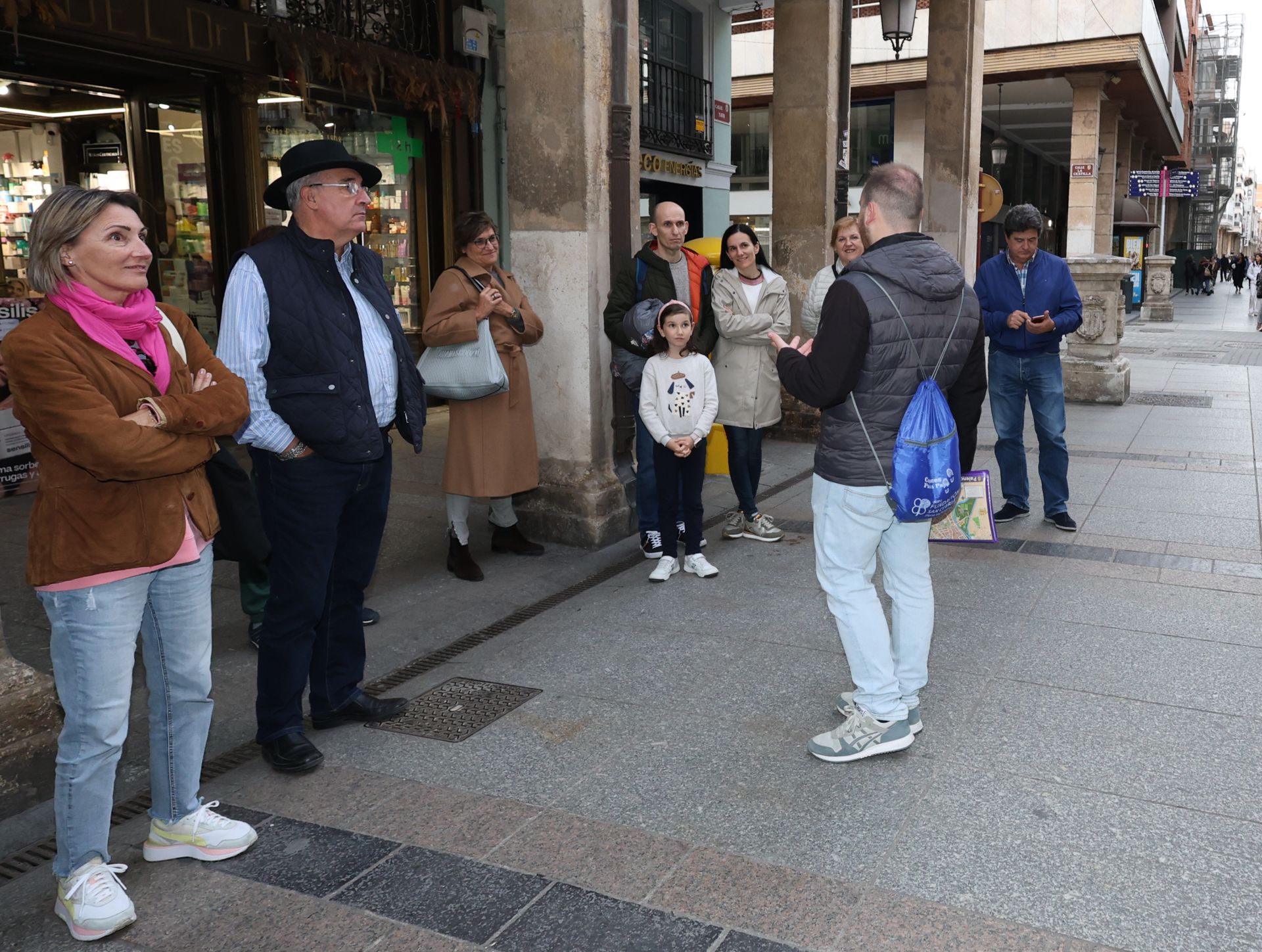 Así está Palencia de turistas y visitantes este puente