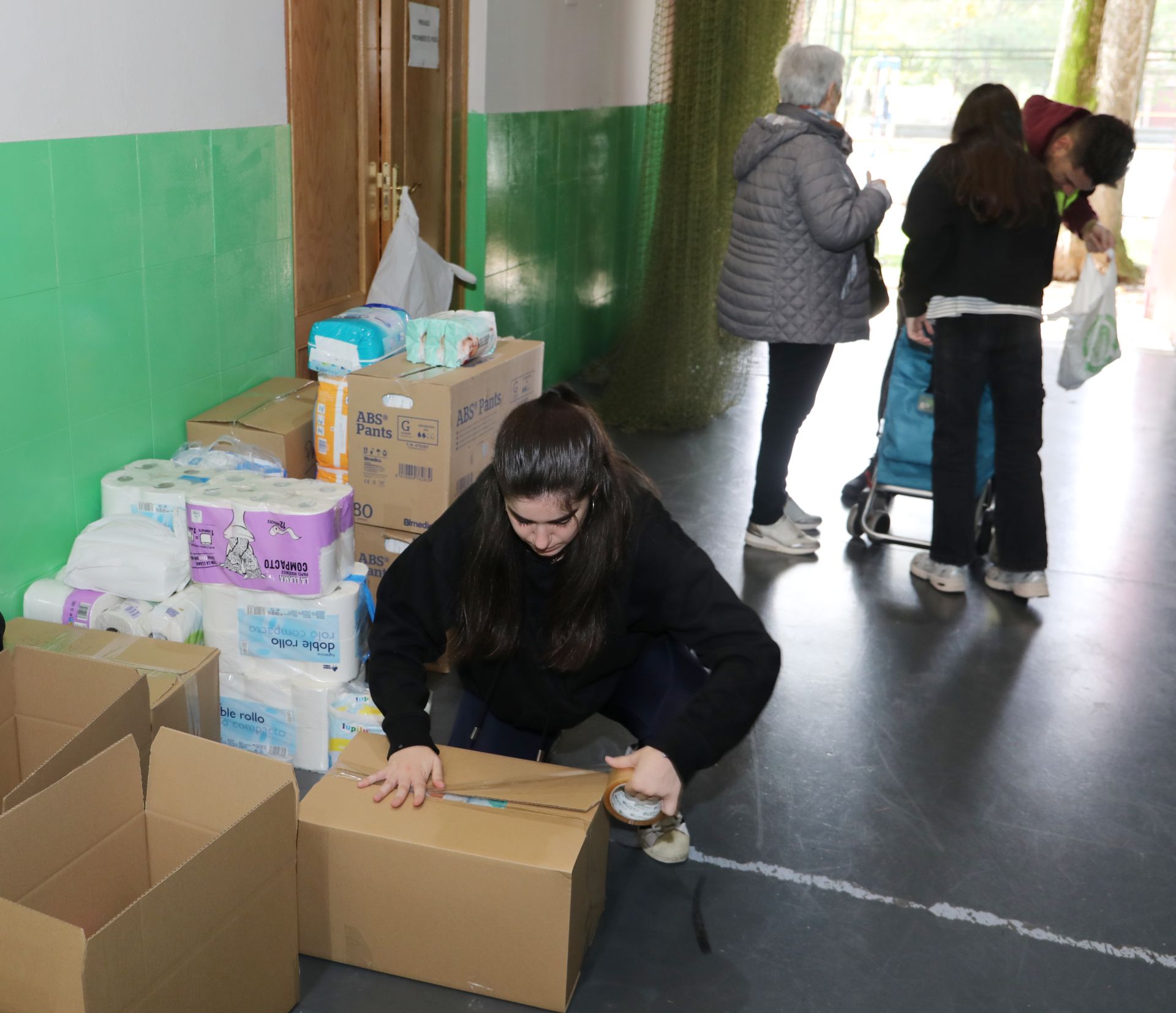 Palencia despliega solidaridad con Valencia