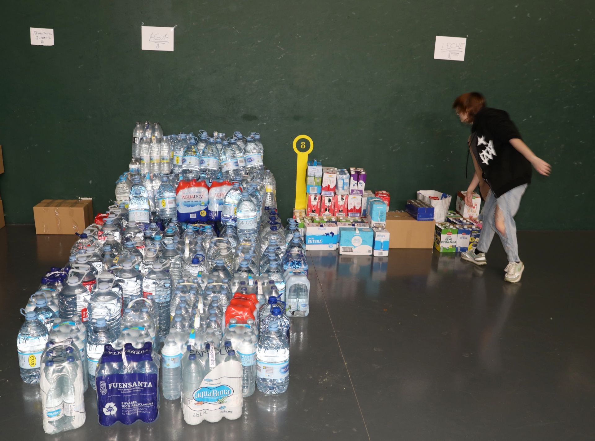 Palencia despliega solidaridad con Valencia