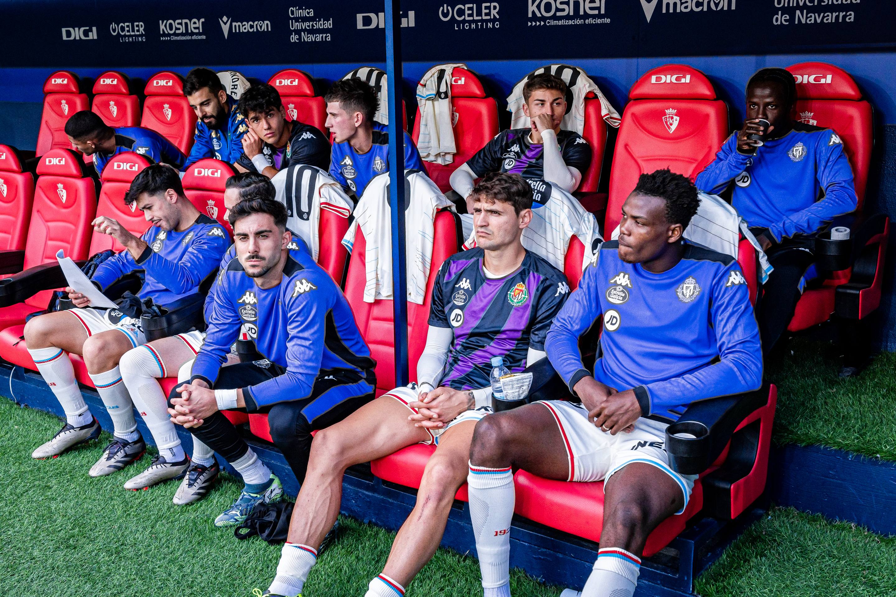 La derrota del Pucela ante Osasuna, en imágenes