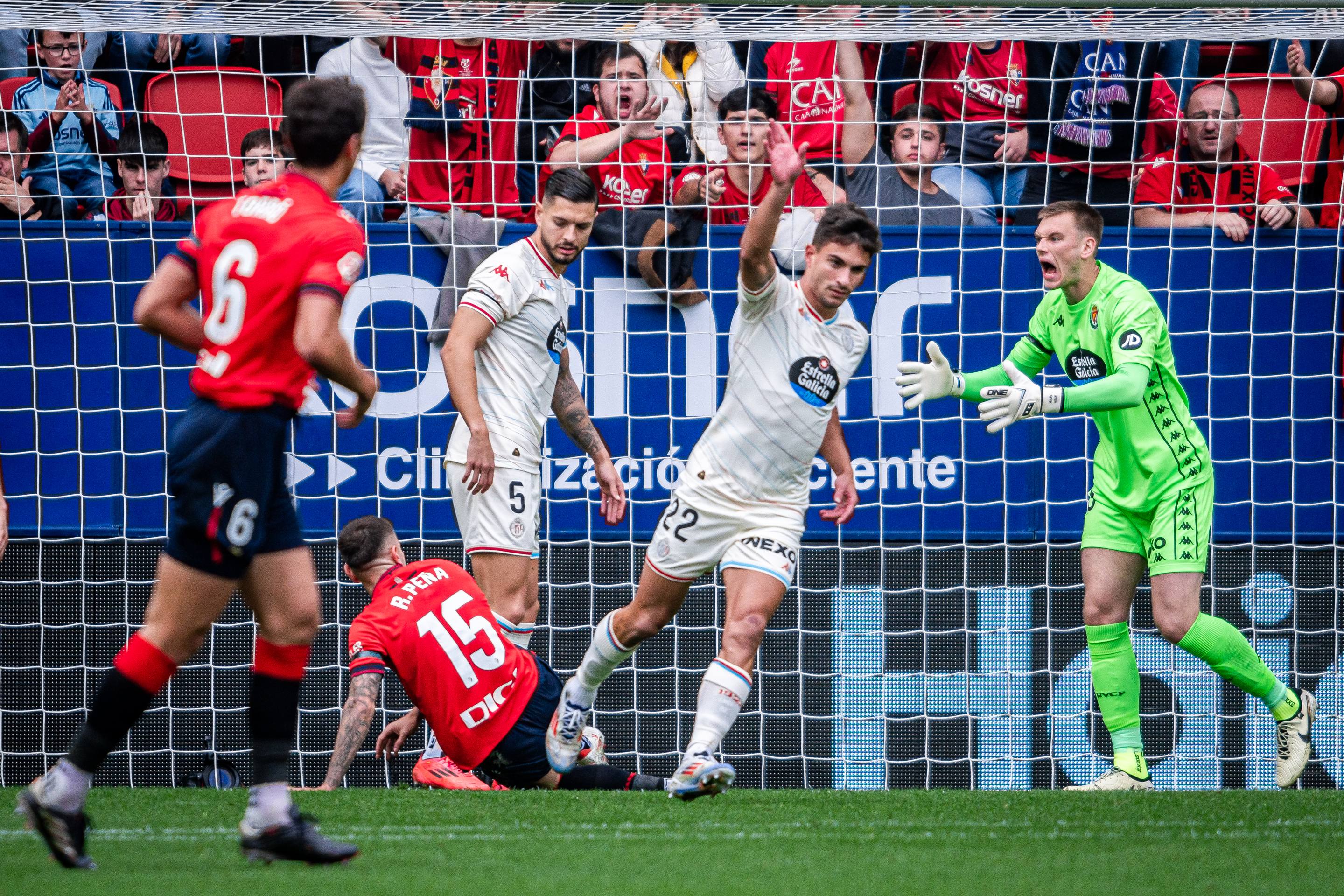 La derrota del Pucela ante Osasuna, en imágenes