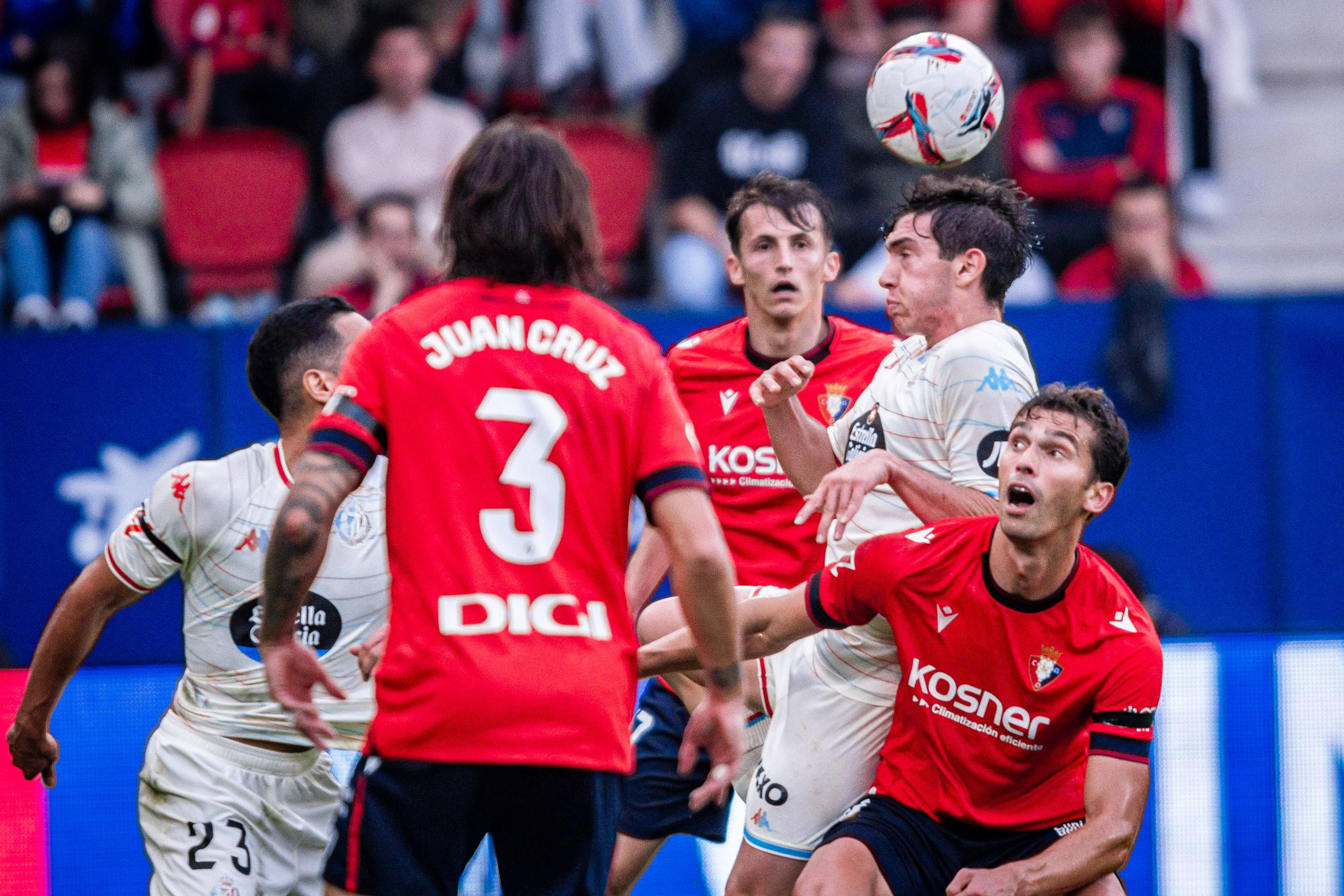 La derrota del Pucela ante Osasuna, en imágenes