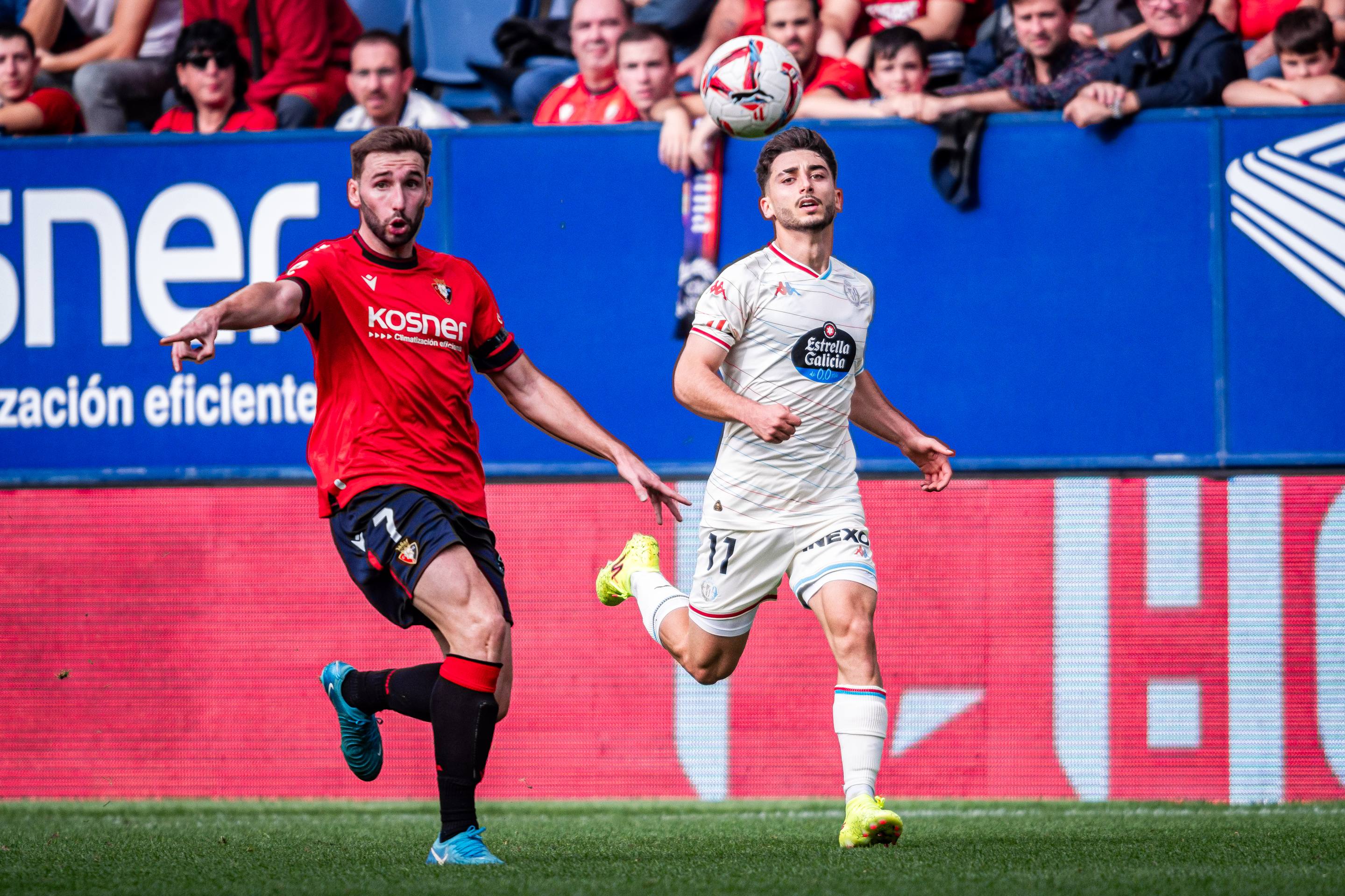 La derrota del Pucela ante Osasuna, en imágenes