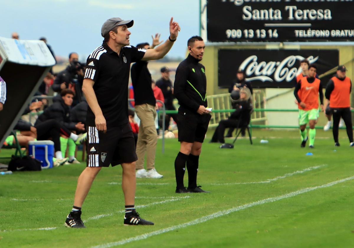 Ramsés, durante el partido ante el Barcelona Athletic.