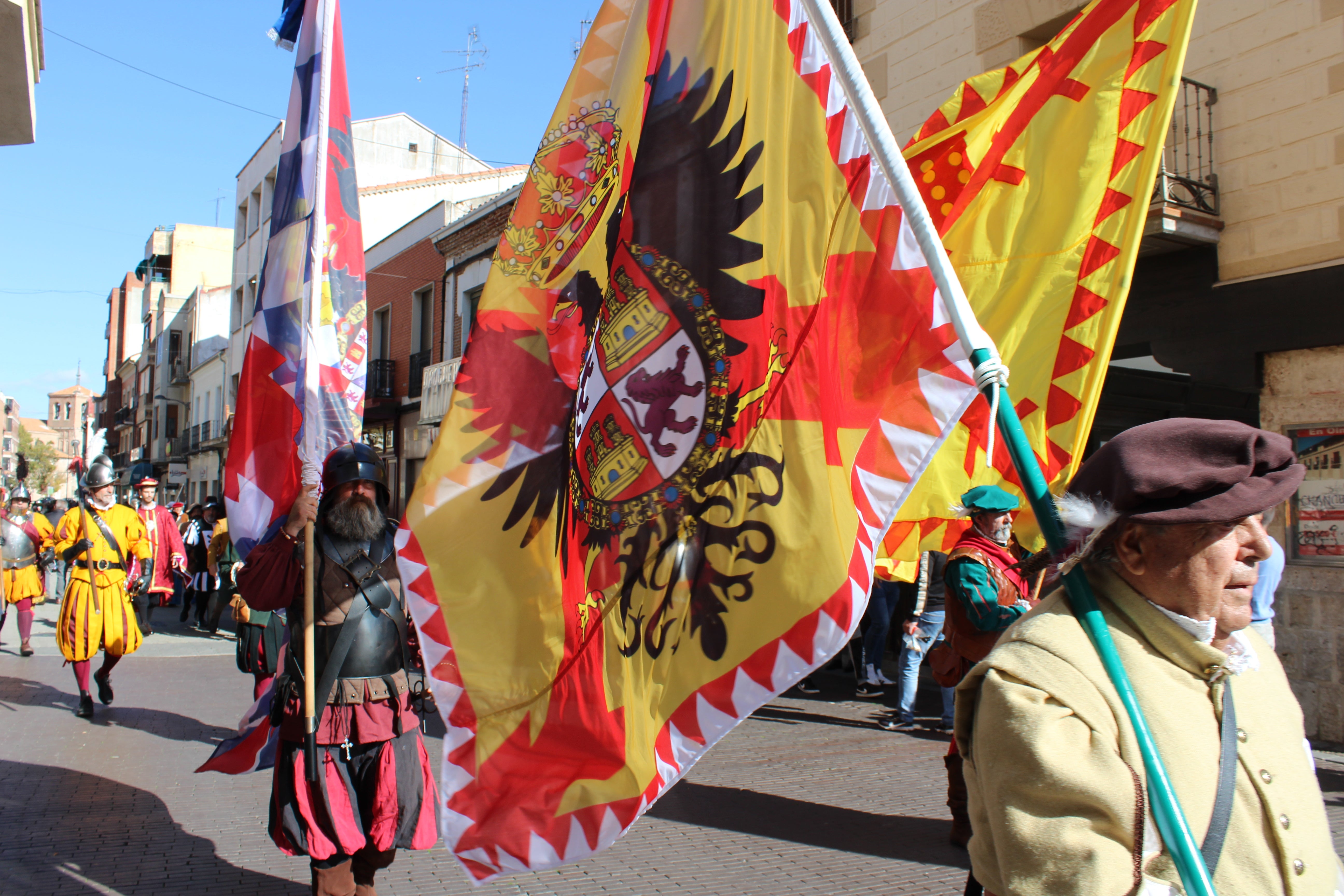 Llegada de Carlos V a Medina del Campo, en imágenes