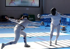 Las campeonas de España del Valladolid Club de Esgrima brillan en casa